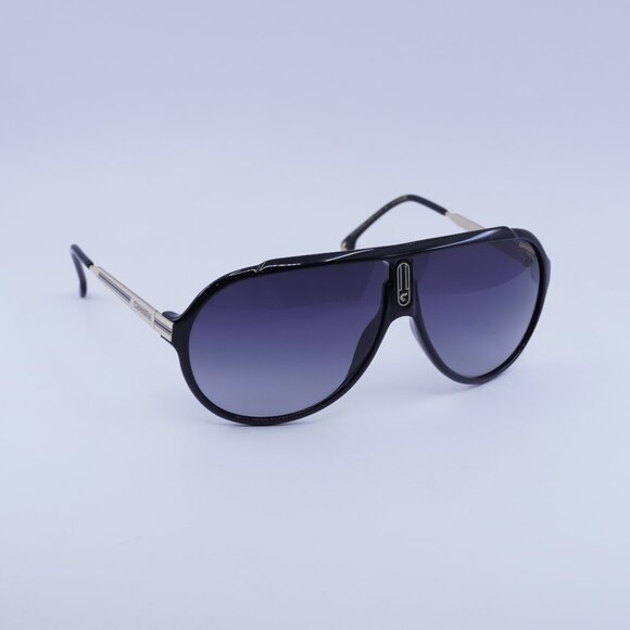 Carrera ENDURANCE65 0807 9O Sunglasses Black Aviator Frame, Grey Lenses - Picture 1 of 10